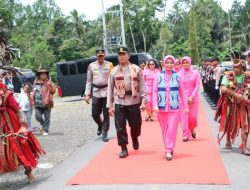 Ucap Terimah Kasih, Kapolda Sulut Menekankan 7 Program Kebijakan di sela Kunker Perdana di Polres Mitra,