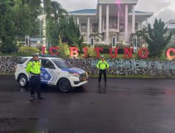 Satuan Lalulintas Polres Bitung Gelar patroli Solo Bandung.